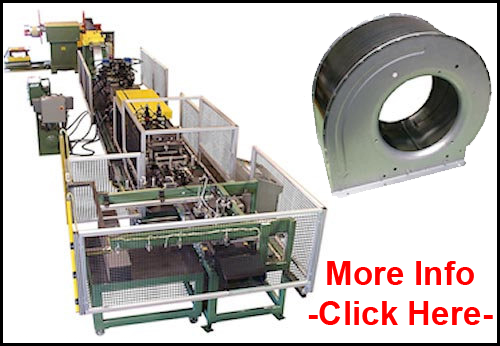 Special Assembly Systems - Blower Housing Wrapper Line